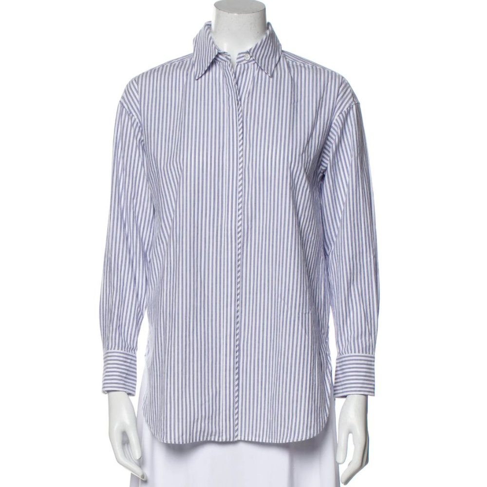rag & bone strip button down shirt (petite friendly)